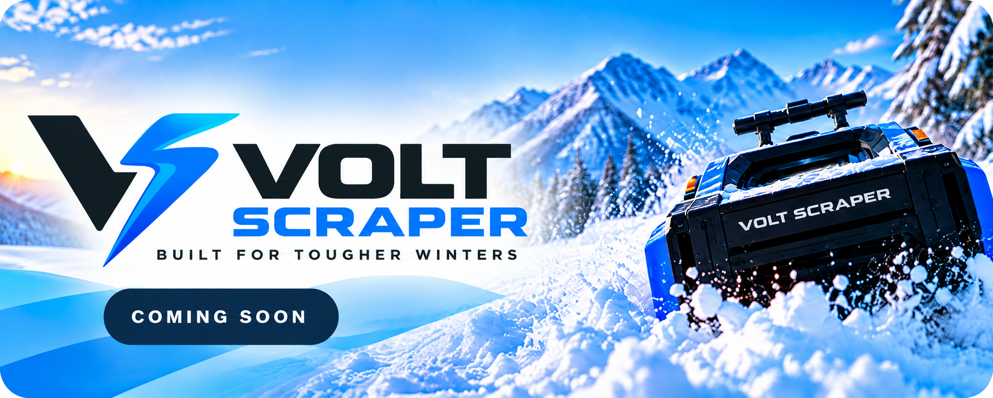 Volt Scraper — Built for tougher winters.